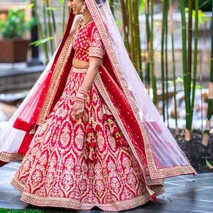 Indian bridal lehenga